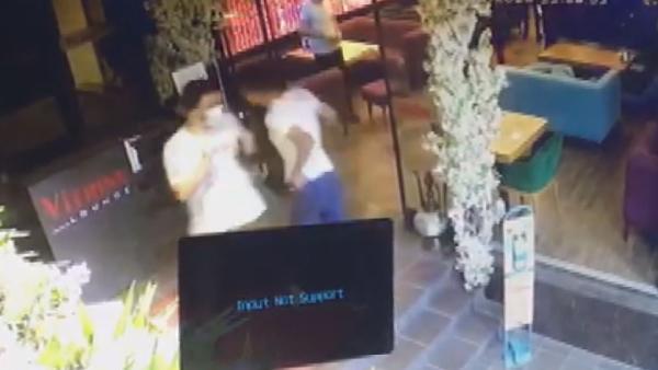 Maltepe'deki kafe baskınına ilişkin yeni görüntüler