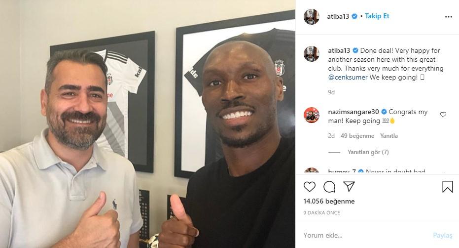 Atiba: Sözleşmem uzatıldı