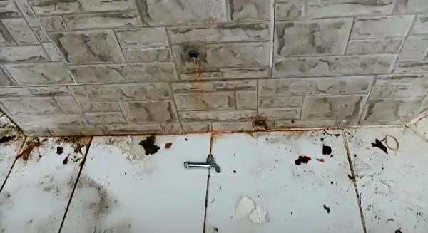 Eyüpsultan'da çeşme hayratının muslukları çalındı