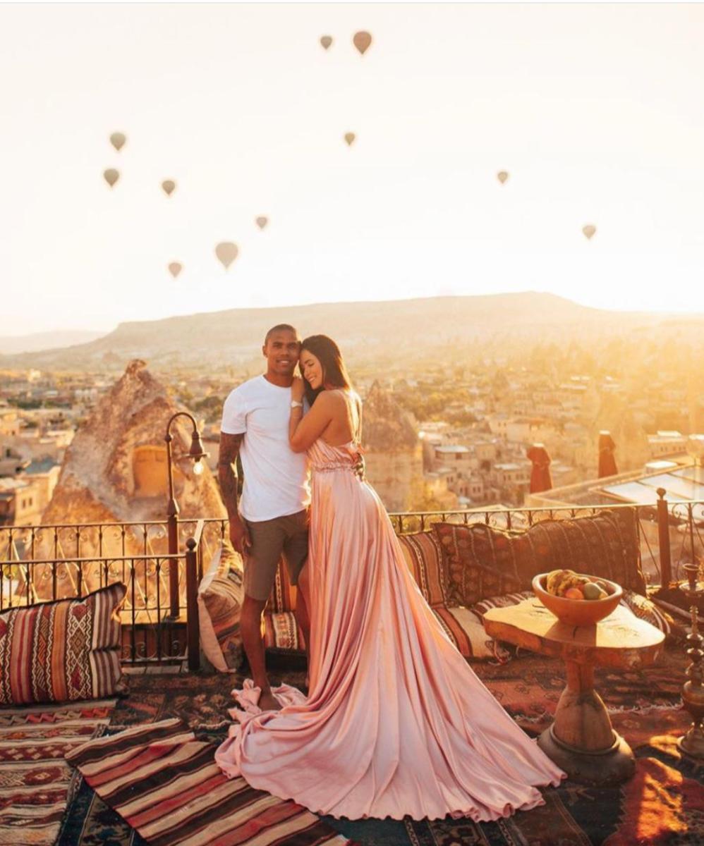 Douglas Costa, Kapadokya'ya geldi