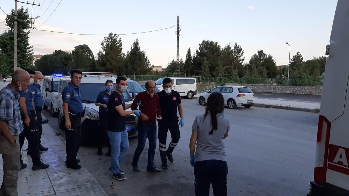 Çorum'da intihara kalkışan şahıs polisten yardım istedi