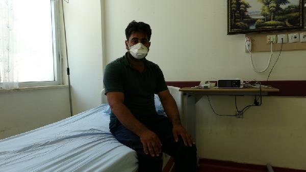 Korona hastası çoban, ambulans helikopter ile alındı