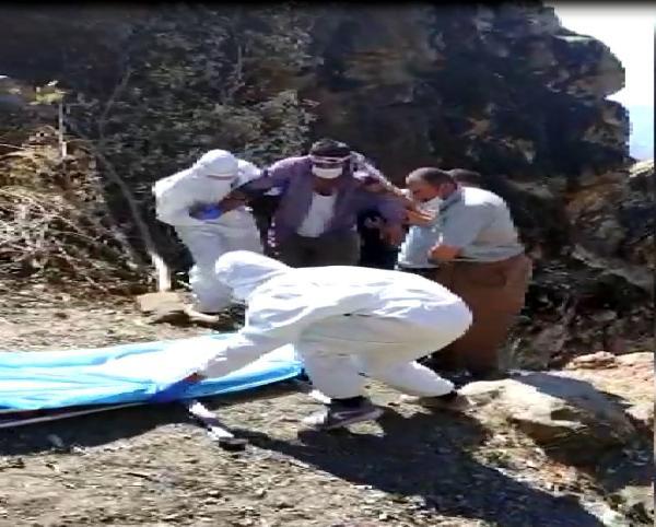 Korona hastası çoban, ambulans helikopter ile alındı