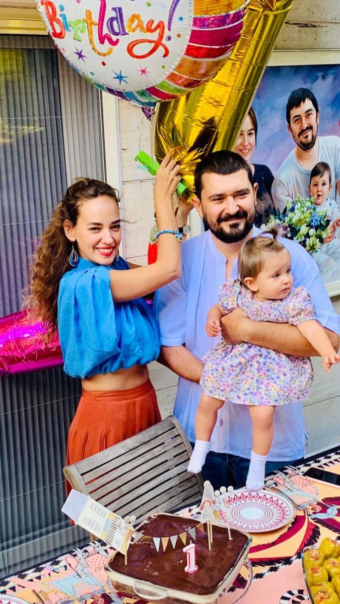 Seda Bakan'ın kızı Leyla 1 yaşında