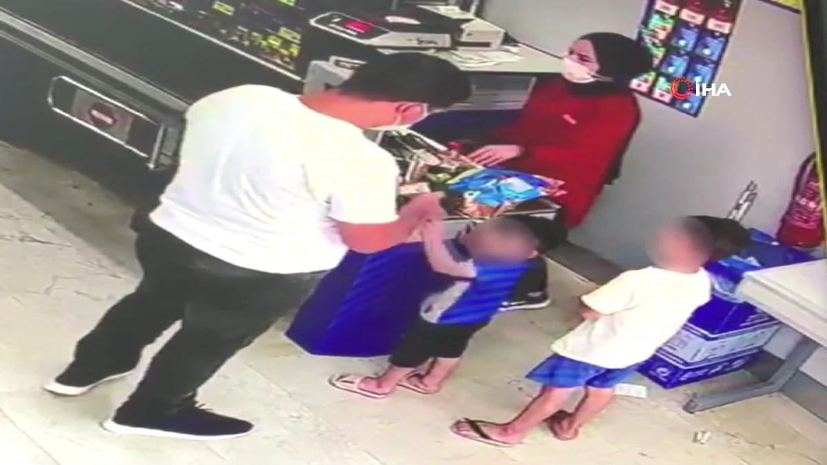 Bağcılar'da yere düşen parayı çaktırmadan alırken görüldü