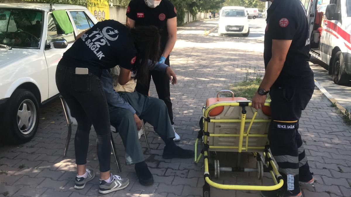 Esenyurt'ta taksiciler arasında yolcu alma kavgası