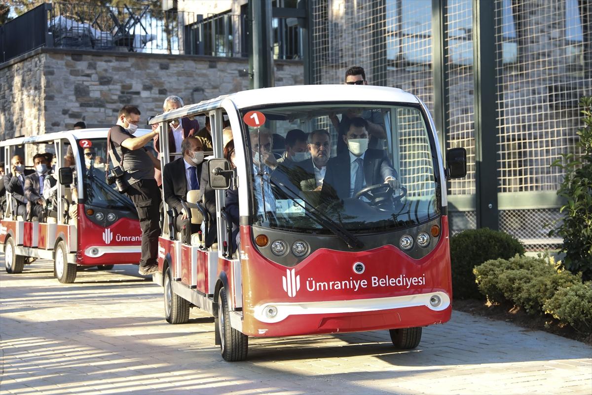 Bakan Kurum, gürültü kirliliğini engelleyen bariyerleri inceledi