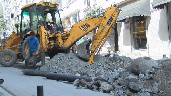 Beşiktaş'ta vatandaşı isyan ettiren altyapı çalışması