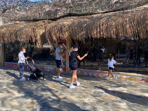 Falcao ve ailesi Aslan Park'ta