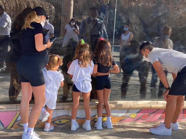 Falcao ve ailesi Aslan Park'ta