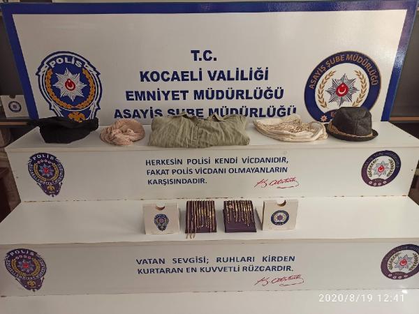 İzmit'te kuyumcudan 32 bin TL'lik altın çalan hırsız yakalandı