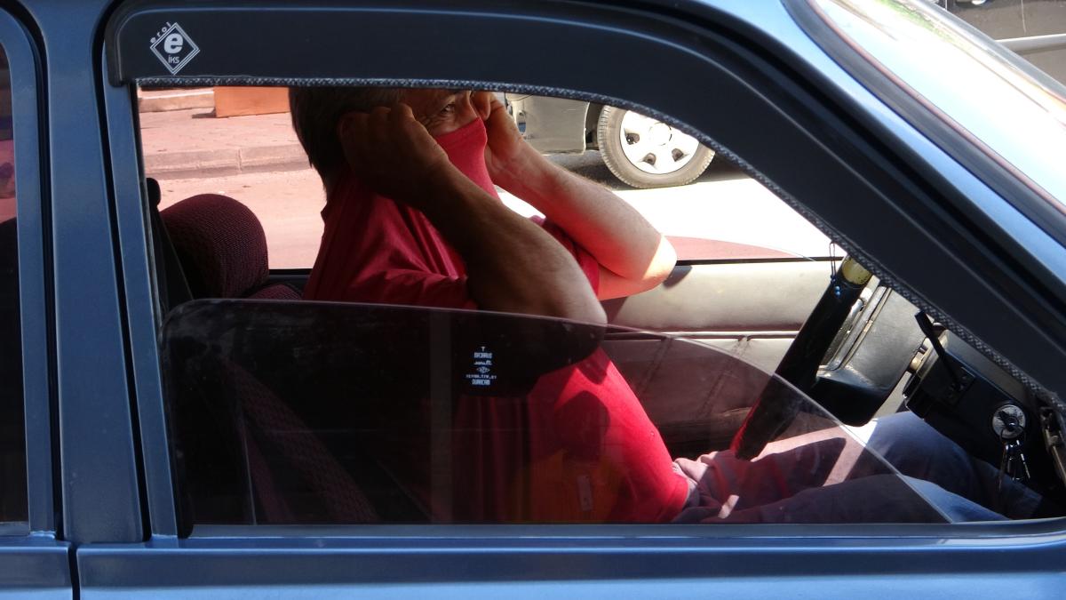 Adana'da kurallara uymayan sürücüler drone ile tespit edildi