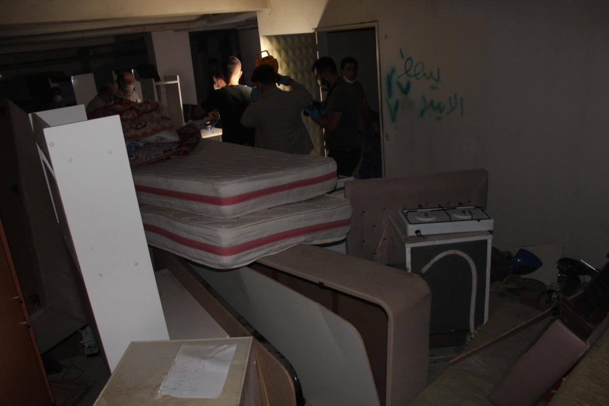 Kilis'te kayınvalidesini öldürüp binanın zemin katına gömdü