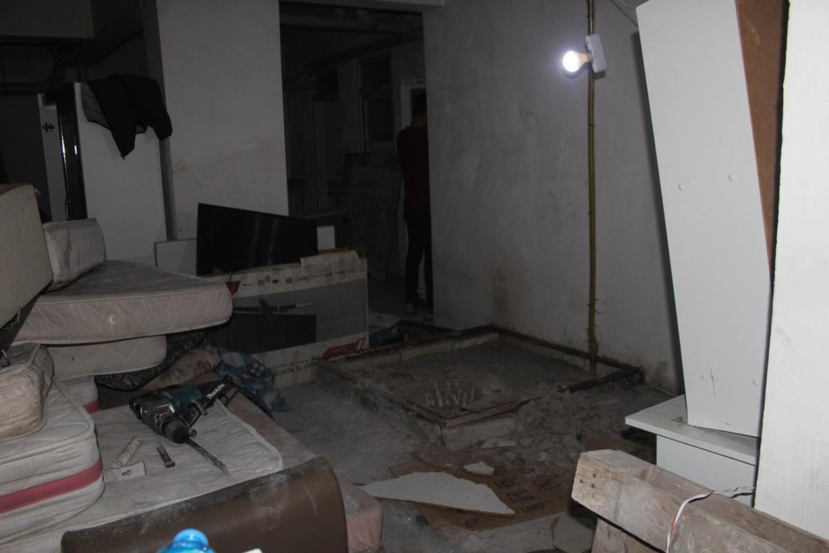 Kilis'te kayınvalidesini öldürüp binanın zemin katına gömdü