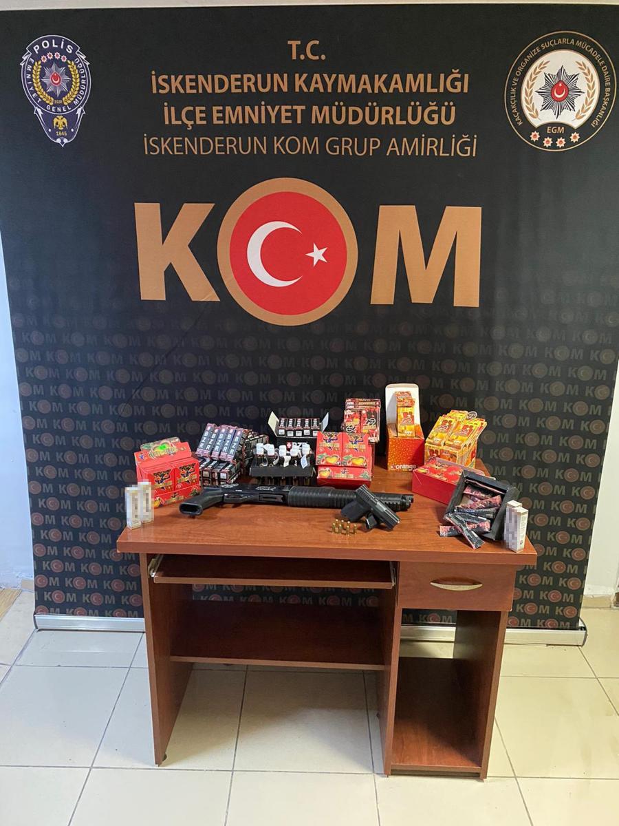 İskenderun’da kaçakçılık operasyonu