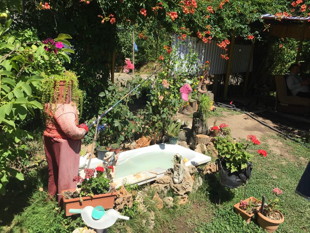 Konyalı Kezban hanımın 'hayal bahçesi'