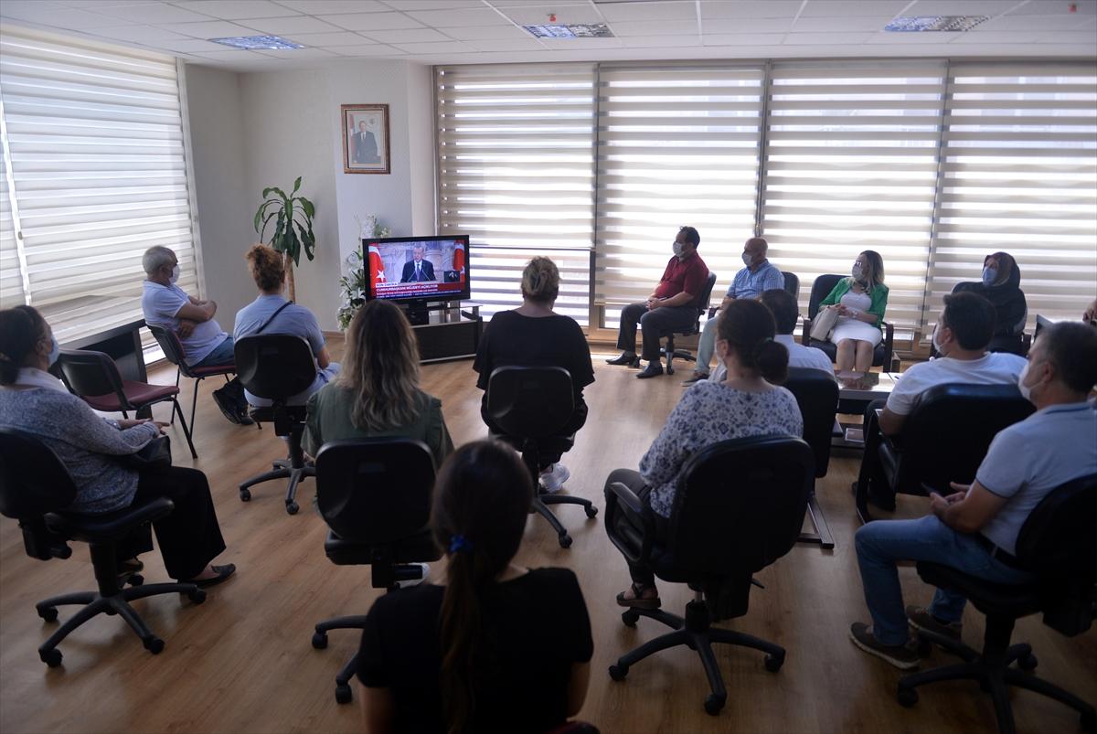 Vatandaşlar, Cumhurbaşkanı Erdoğan'ın 'müjde' açıklamasını ilgiyle izledi