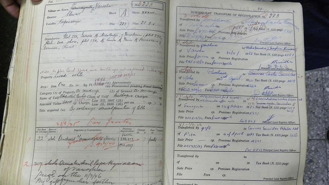 Kıbrıs'taki arazilerin yüzde 30'u Osmanlı mirası