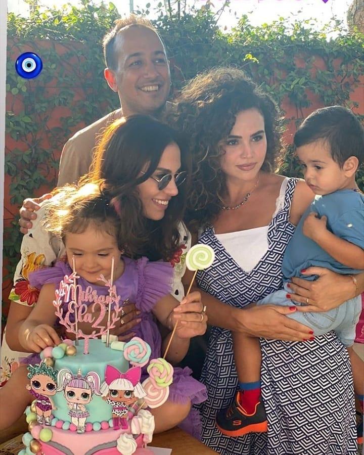 Şükran Ovalı ve Caner Erkin çiftinin kızları 2 yaşına bastı