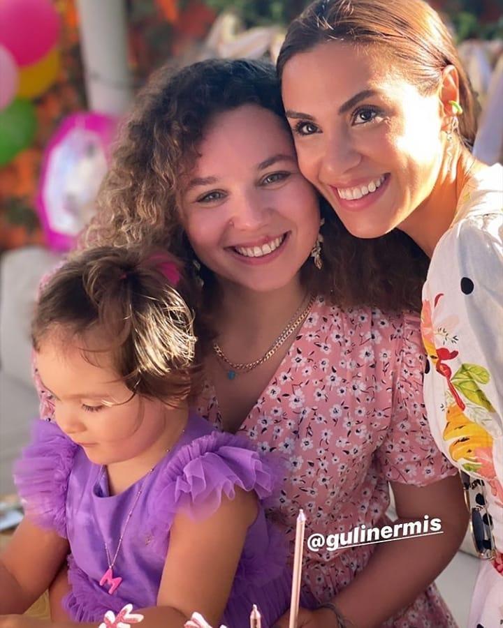 Şükran Ovalı ve Caner Erkin çiftinin kızları 2 yaşına bastı