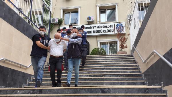 Esenyurt'ta taksi durakları arasında çıkan kavganın görüntüleri