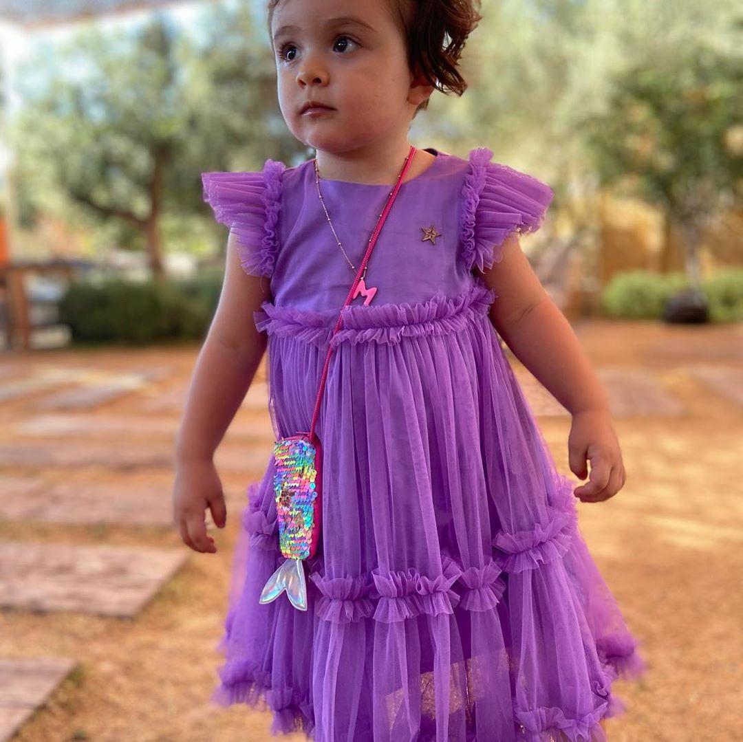 Şükran Ovalı ve Caner Erkin çiftinin kızları 2 yaşına bastı