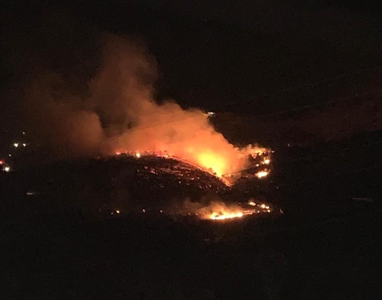 Kahramanmaraş'ta 10 hektar alan yandı