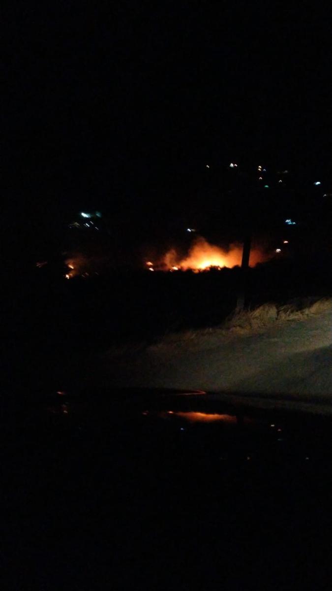 Kahramanmaraş'ta 10 hektar alan yandı