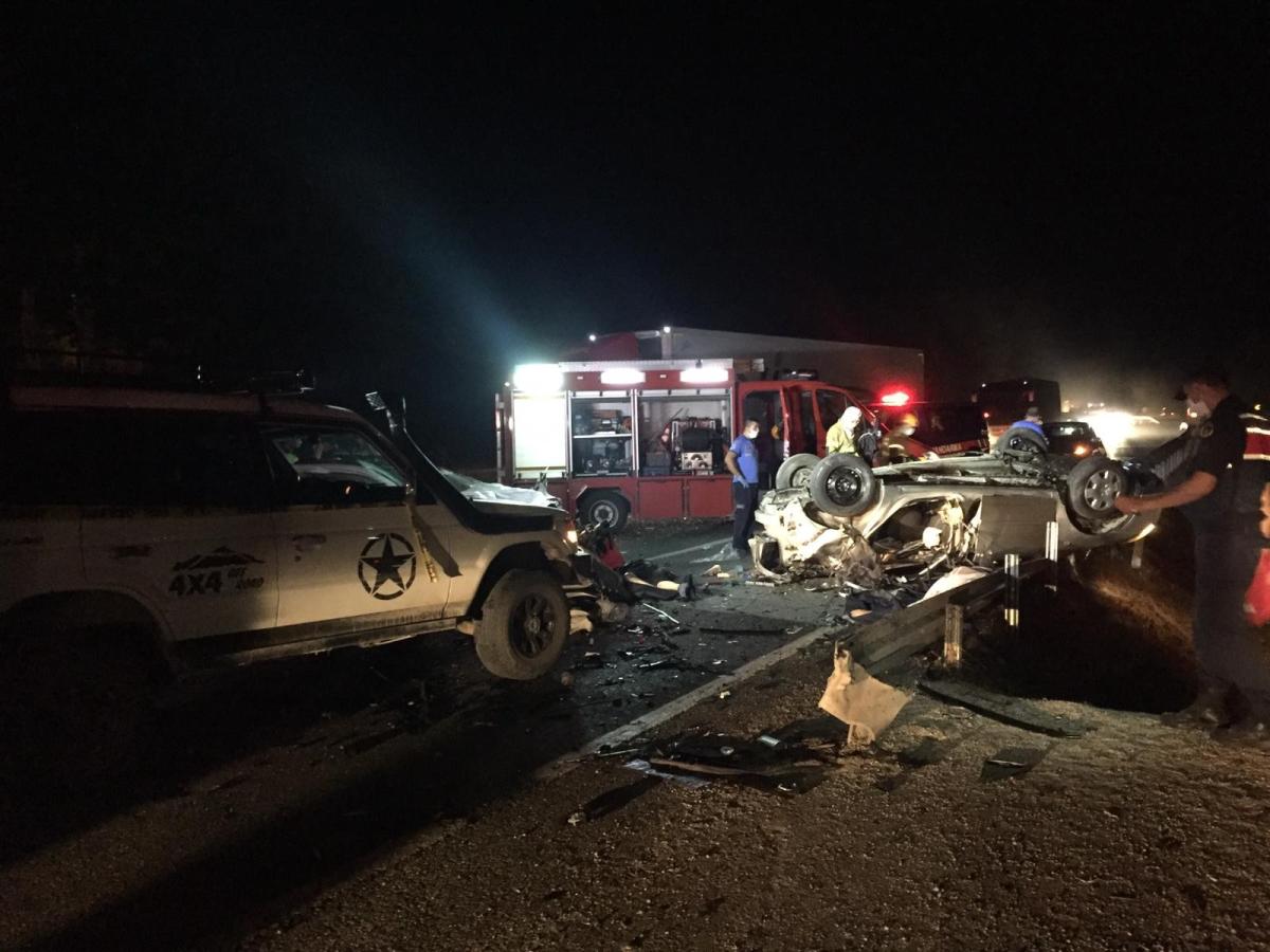 Bursa'da kaza: 4 ölü 6 yaralı