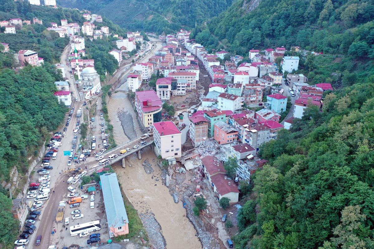 Giresun’daki sel felaketi sonrası İHH yardıma koştu