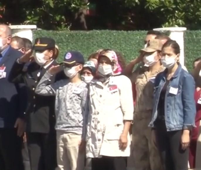 Giresun’da şehit olan Uzman Çavuş Erdem Çıtır için tören düzenlendi