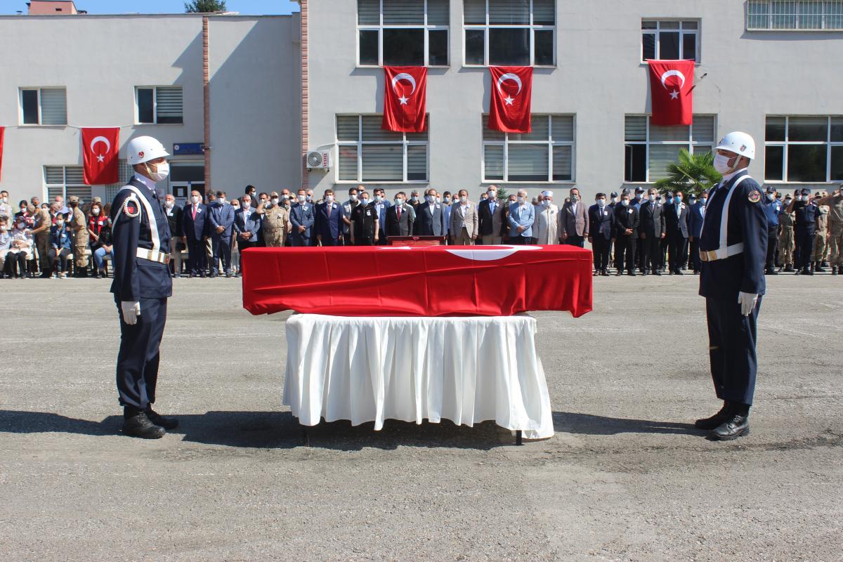 Giresun’da şehit olan Uzman Çavuş Erdem Çıtır için tören düzenlendi