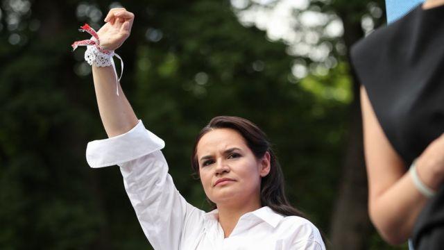 ABD'li bakan yardımcısı Belarus'un muhalif lideriyle görüştü