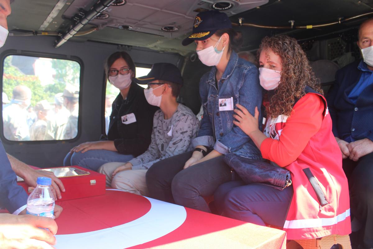 Giresun’da şehit olan Uzman Çavuş Erdem Çıtır için tören düzenlendi