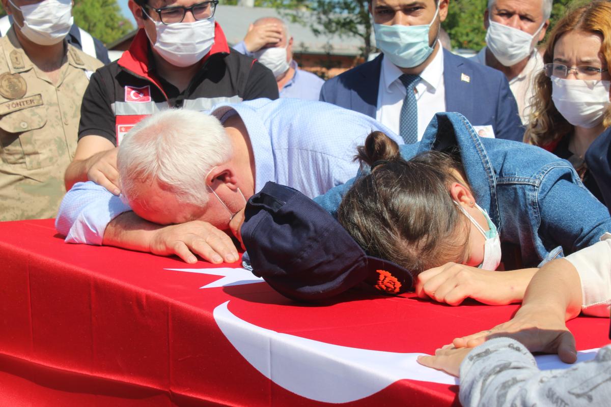 Giresun’da şehit olan Uzman Çavuş Erdem Çıtır için tören düzenlendi