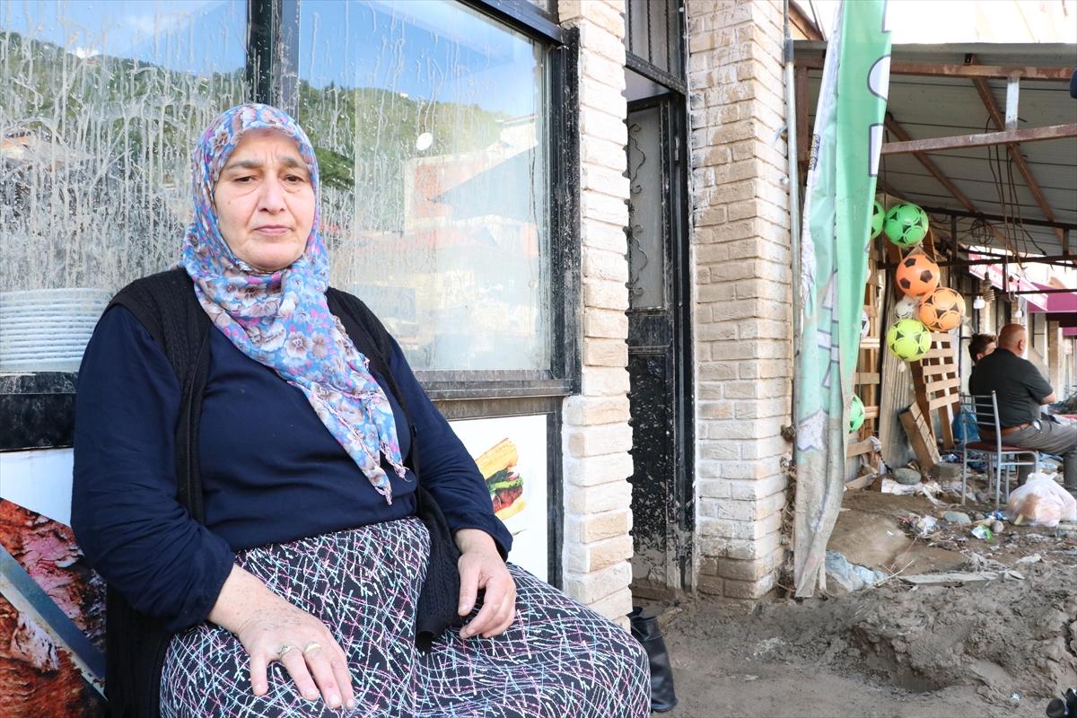 Giresun'da vatandaşlar, selde yaşadıklarını anlattı