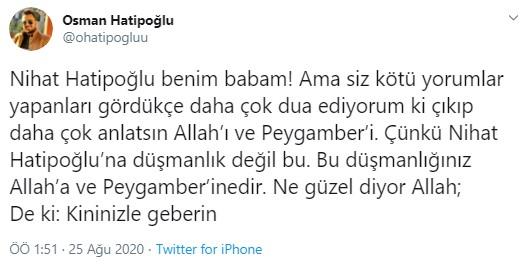 Nihat Hatipoğlu'nun hastalığı ne? Nihat Hatipoğlu koronavirüse mi yakalandı?