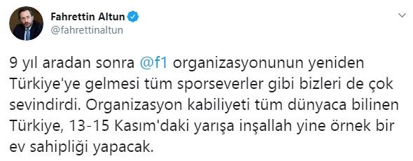 Formula 1, İstanbul'a geri döndü