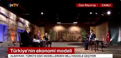 Berat Albayrak NTV canlı yayınında