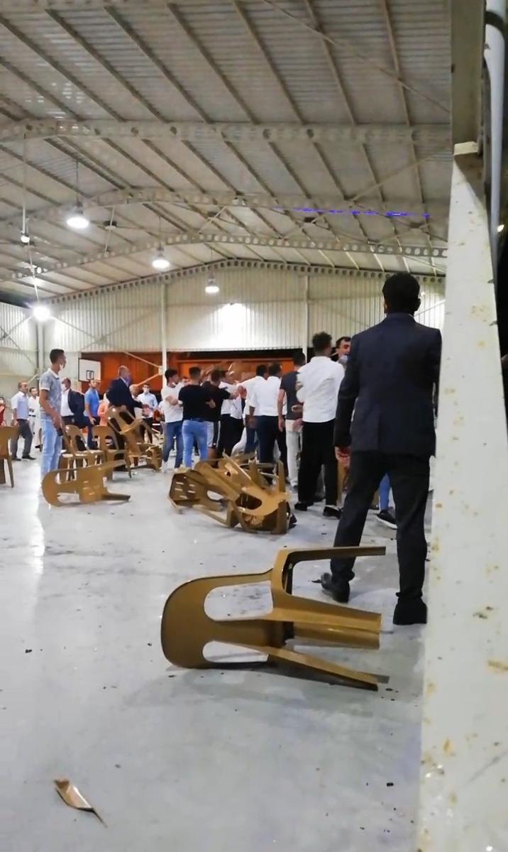 Kırklareli'nde düğünde istek şarkı kavgası