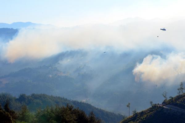Adana’da 3 gündür süren yangında söndürme çalışmalarına devam ediliyor