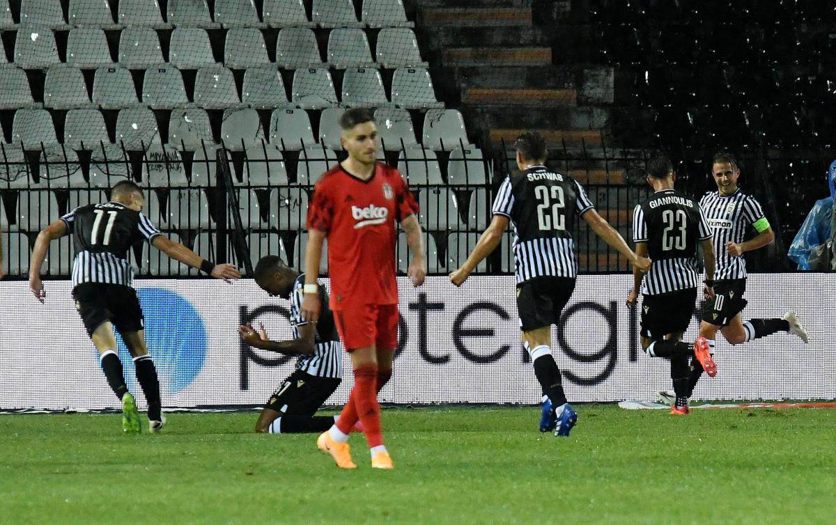 Beşiktaş, Şampiyonlar Ligi'nden elendi