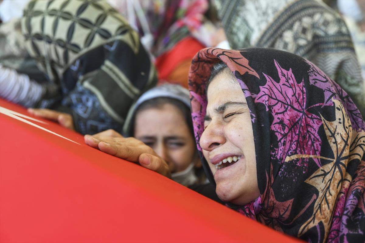 Libya’da görevi sırasında şehit olan Bilal Yılmaz, son yolculuğuna uğurlandı