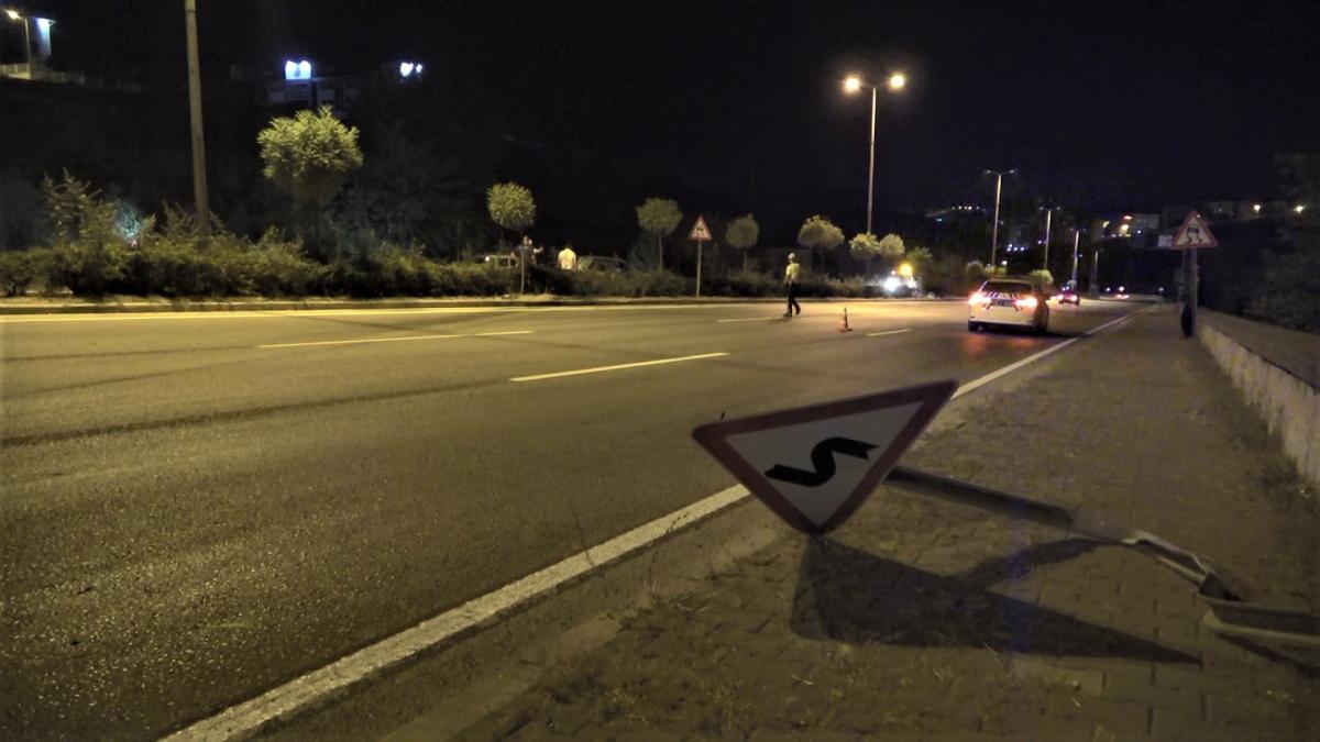 Karabük’te kız arkadaşıyla tartışıp, direksiyonu kırdı