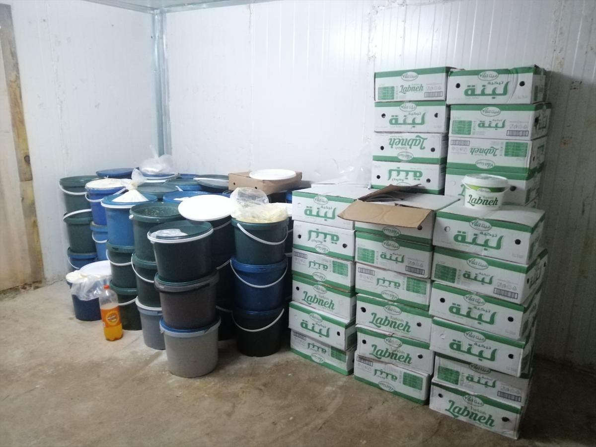 Bozuk süt ürünlerini piyasaya sürmeye çalışan şahıs yakalandı