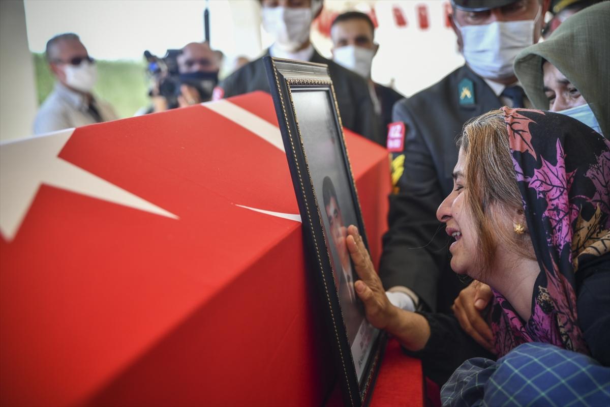 Libya’da görevi sırasında şehit olan Bilal Yılmaz, son yolculuğuna uğurlandı