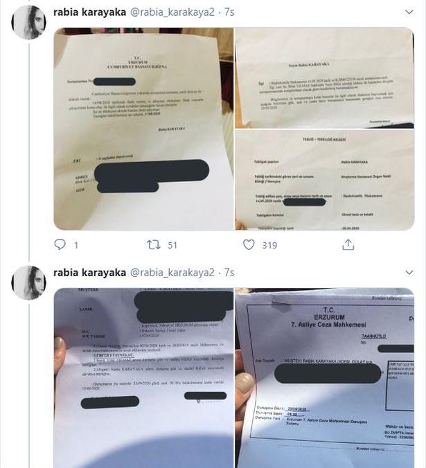 Erzurum’da hemşire Rabia Karayaka’ya hasta bakıcıdan taciz