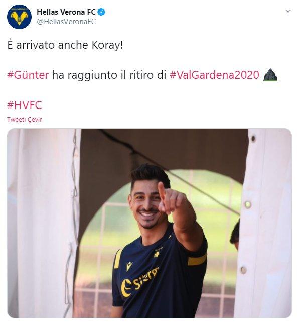 Koray Günter Verona'da