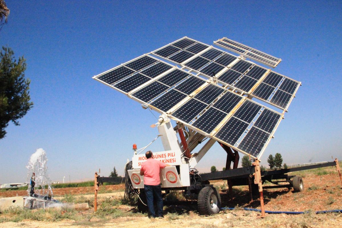 Şanlıurfa'da güneş elektriğe dönüşüyor