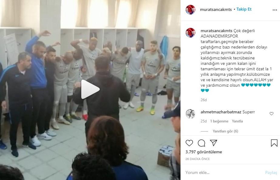 Adana Demirspor, Ümit Özat'la anlaştı